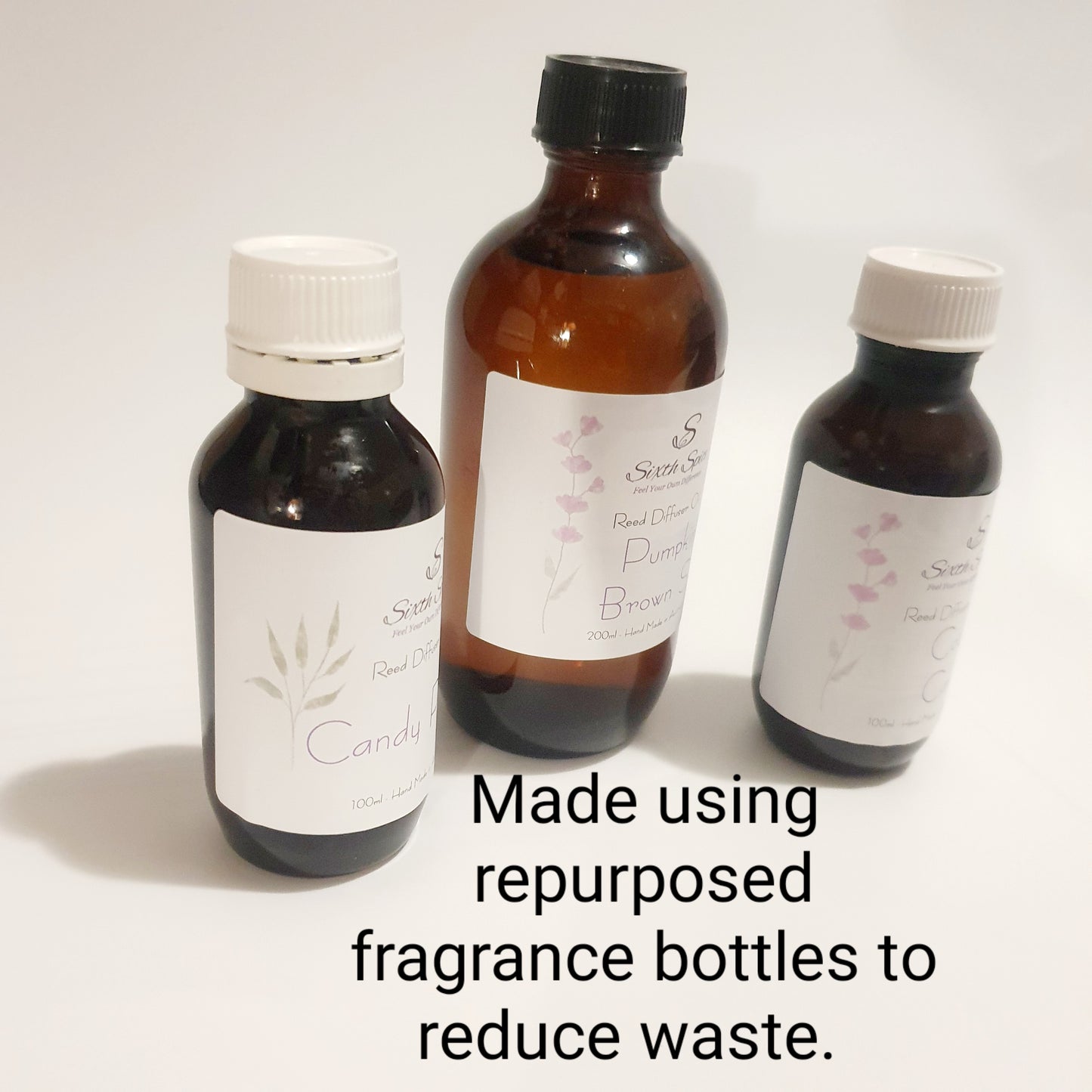 Diffuser refill scent bottles
