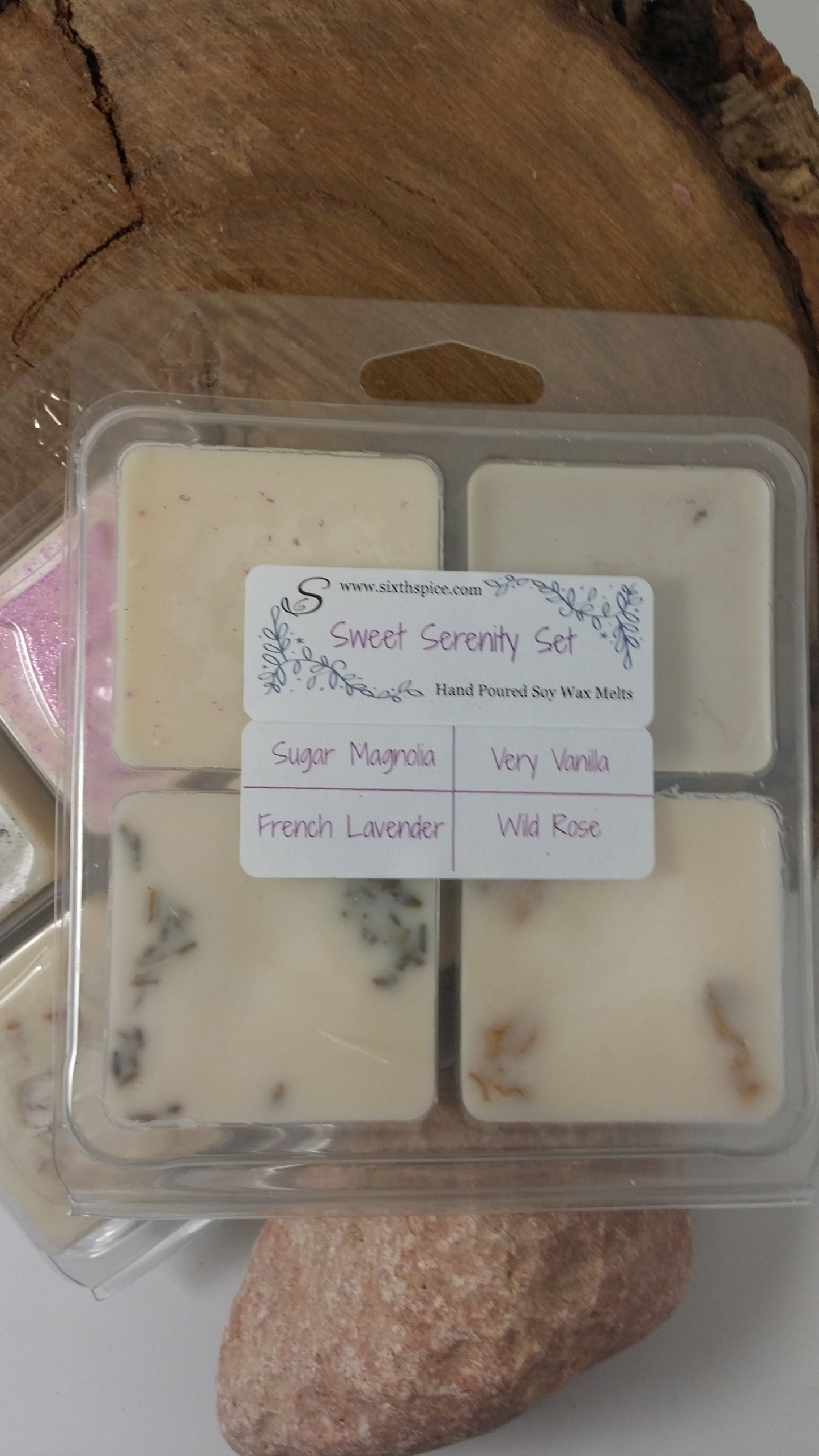 Sweet Serenity Set of Soy Wax Melts