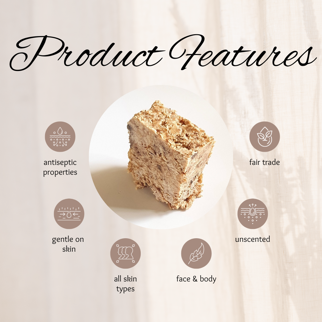 Raw African Black Soap
