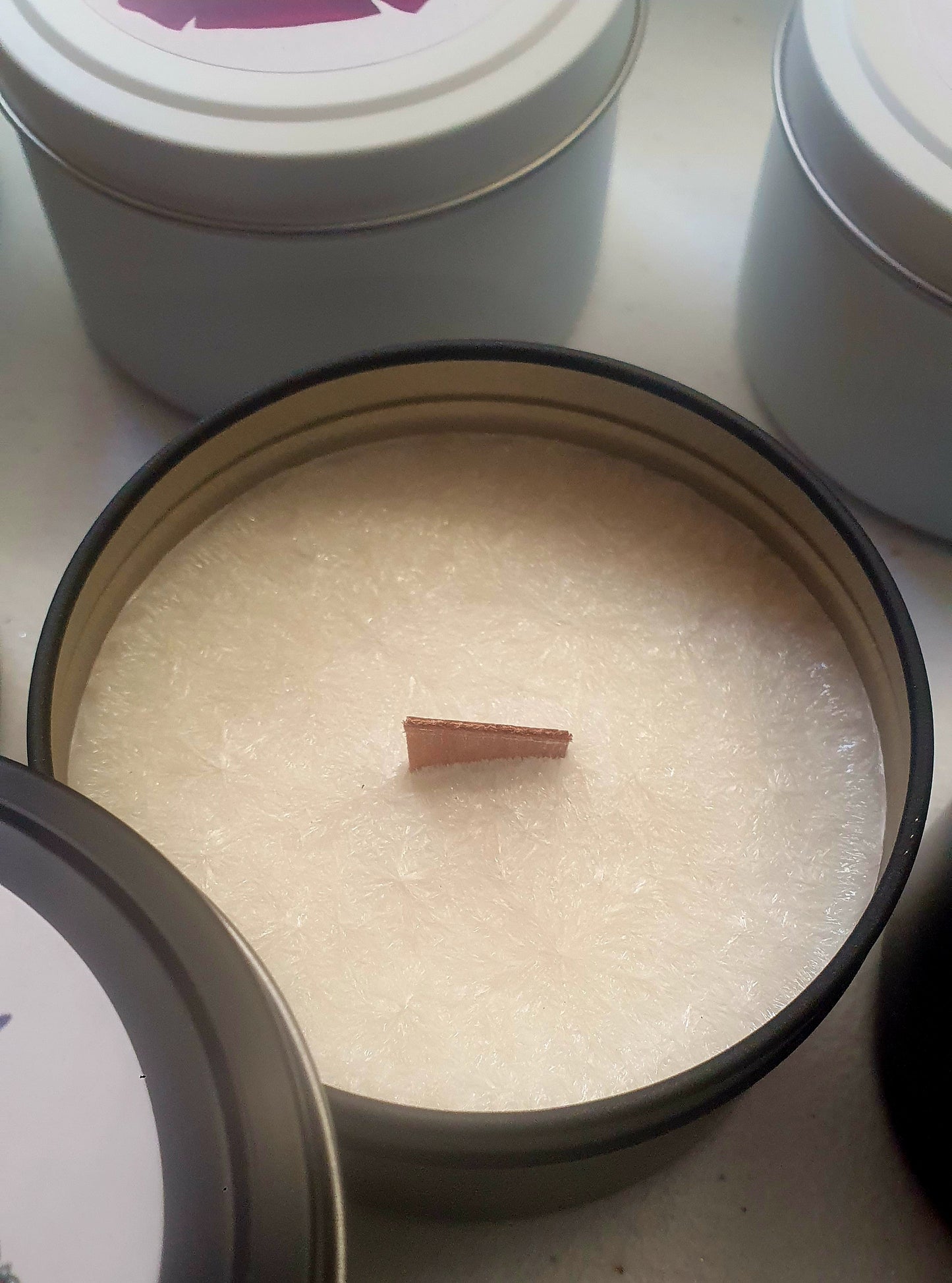 🕯️ Whipped Cream – Halloween Scented Woodwick Soy Wax Candle
