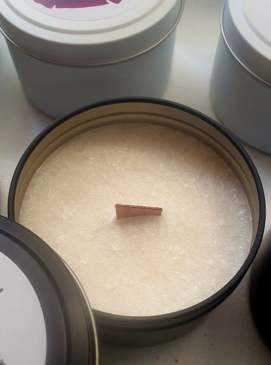 🕯️ Whipped Cream – Halloween Scented Woodwick Soy Wax Candle