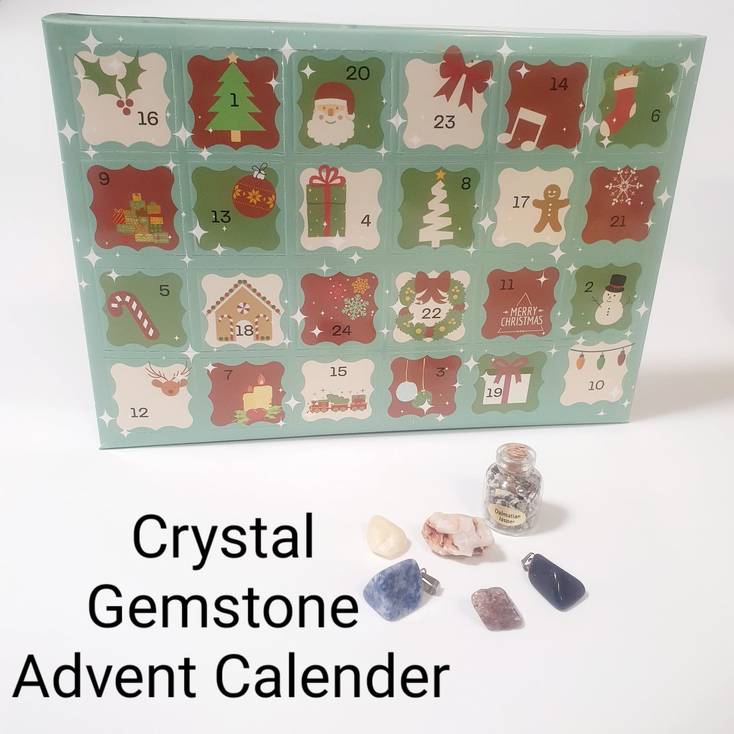 Crystal Gemstone Christmas Advent Calender for Adults