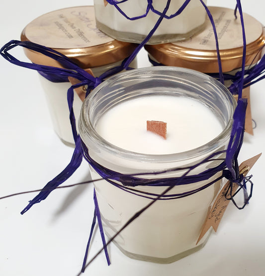Essential Oil Wood Wick Candles